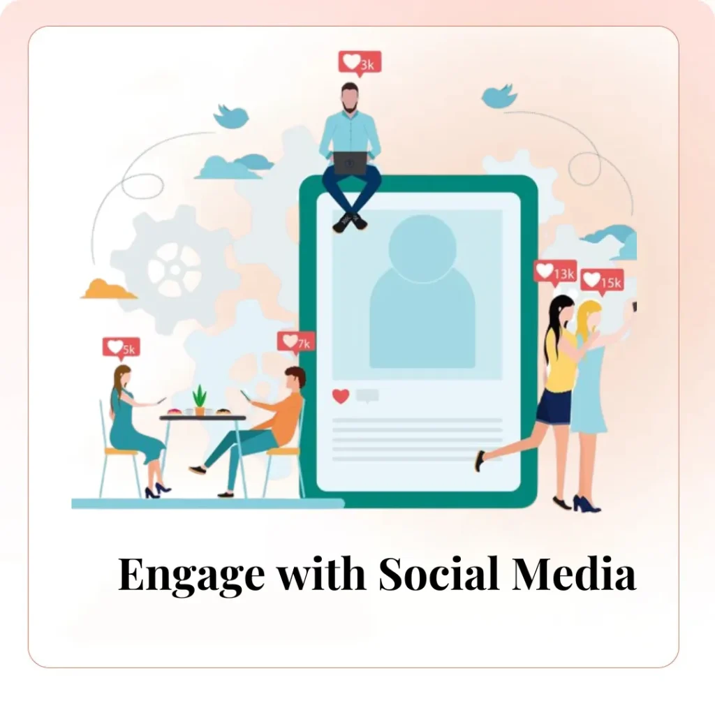 Engage with Social Media